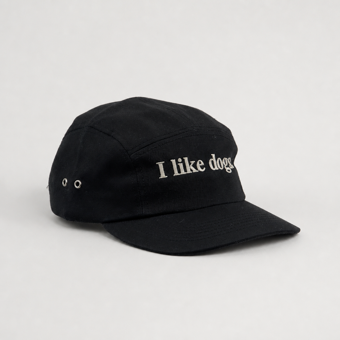 Classic Logo Five Panel - Black