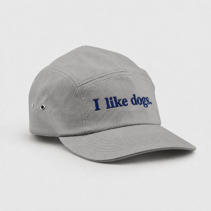 Classic Logo Five Panel - Grey