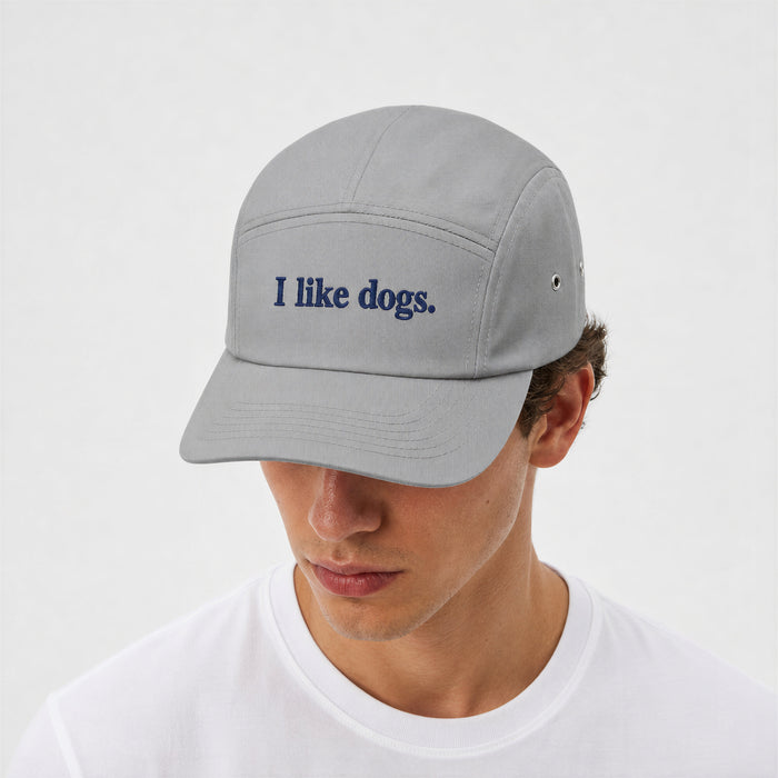 Classic Logo Five Panel - Grey