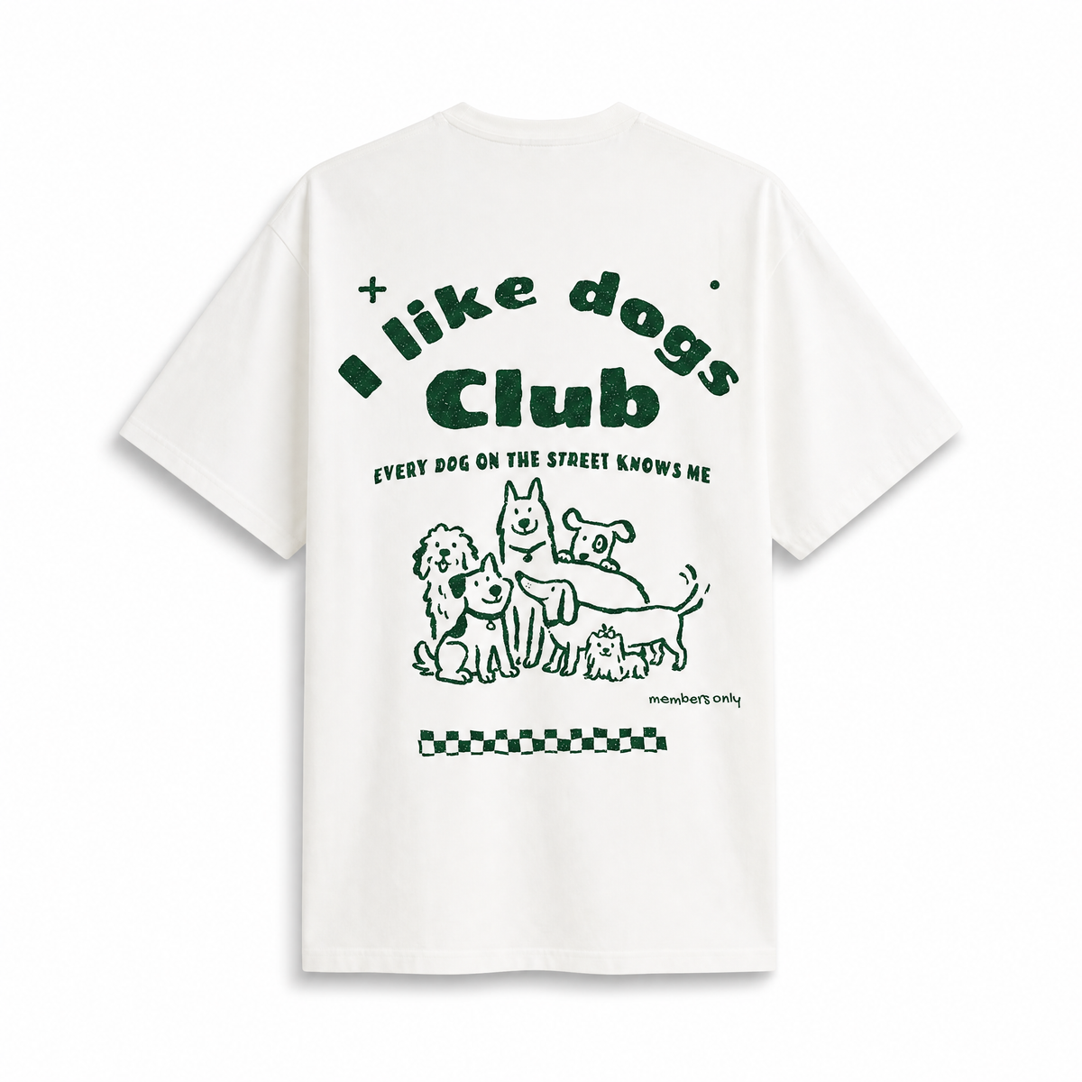 I like dogs. Club