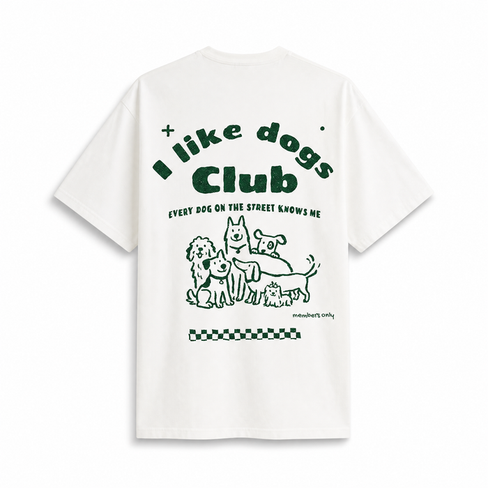 I like dogs. Club