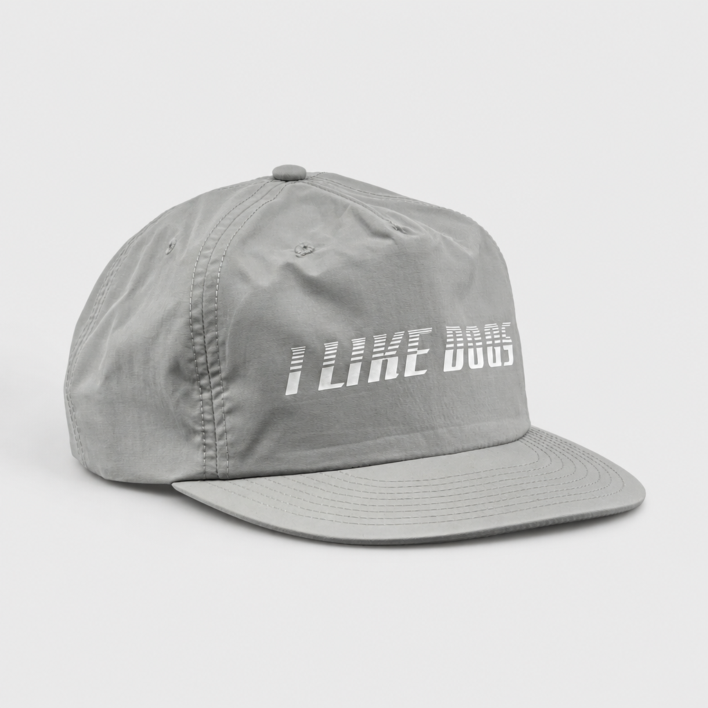 Modern Logo Nylon Cap - Grey