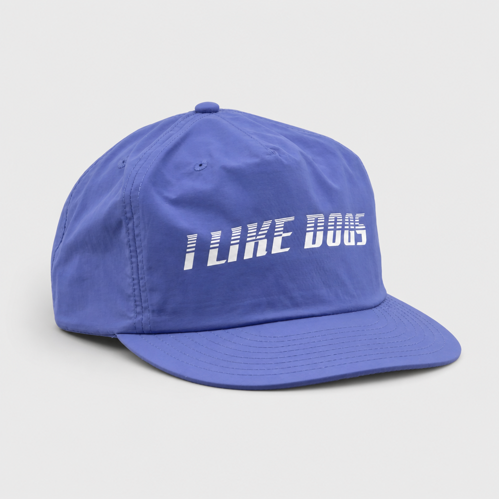 Modern Logo Nylon Cap - Lapis