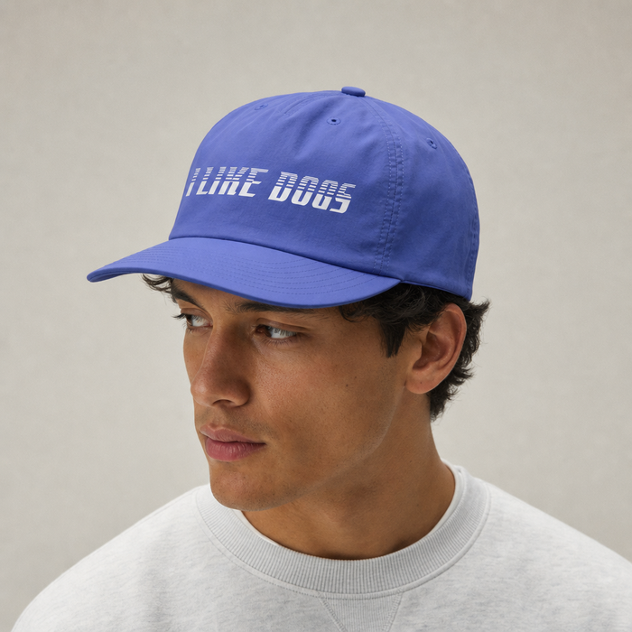 Modern Logo Nylon Cap - Lapis