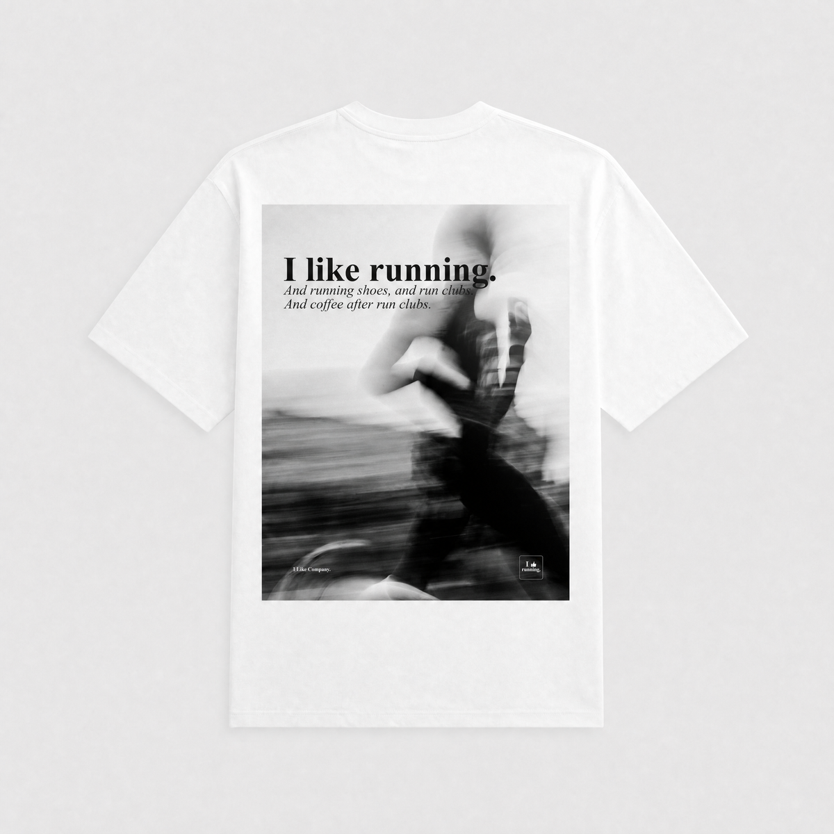 I like running. Photo Tee
